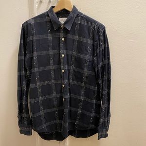 Our Legacy Textured Plaid Shirt